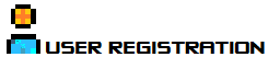 User registration logo